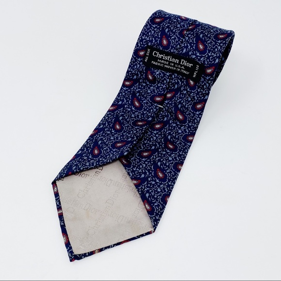 Christian Dior 100% Silk Tie - Picture 3 of 4